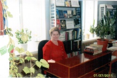 Амеличева Т. Г., библиотекарь Крапивенской сельской библиотеки, филиал №25